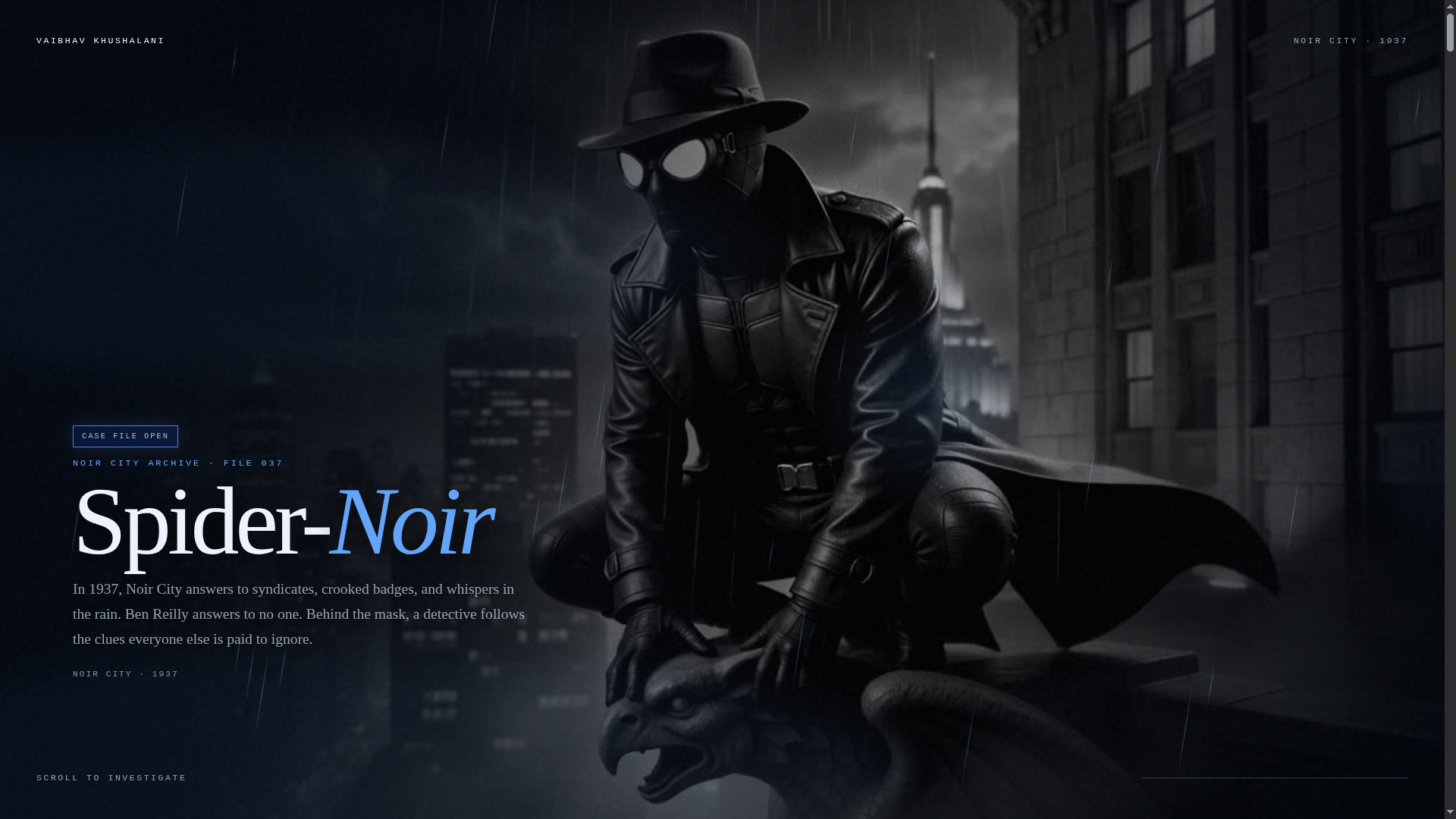 Spider-Noir